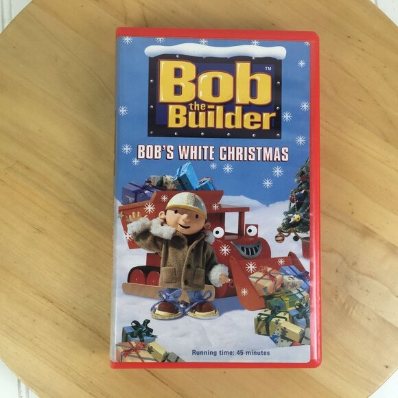 Bob The Builder Bobs White Christmas VHS Tape 45 min - Picture 1 of 3